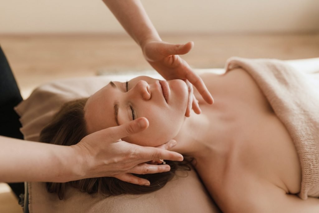 Image of A Woman Having a Massage