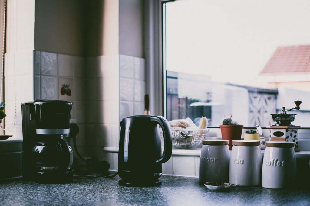 Image of Photograph of a Kitchen Counter