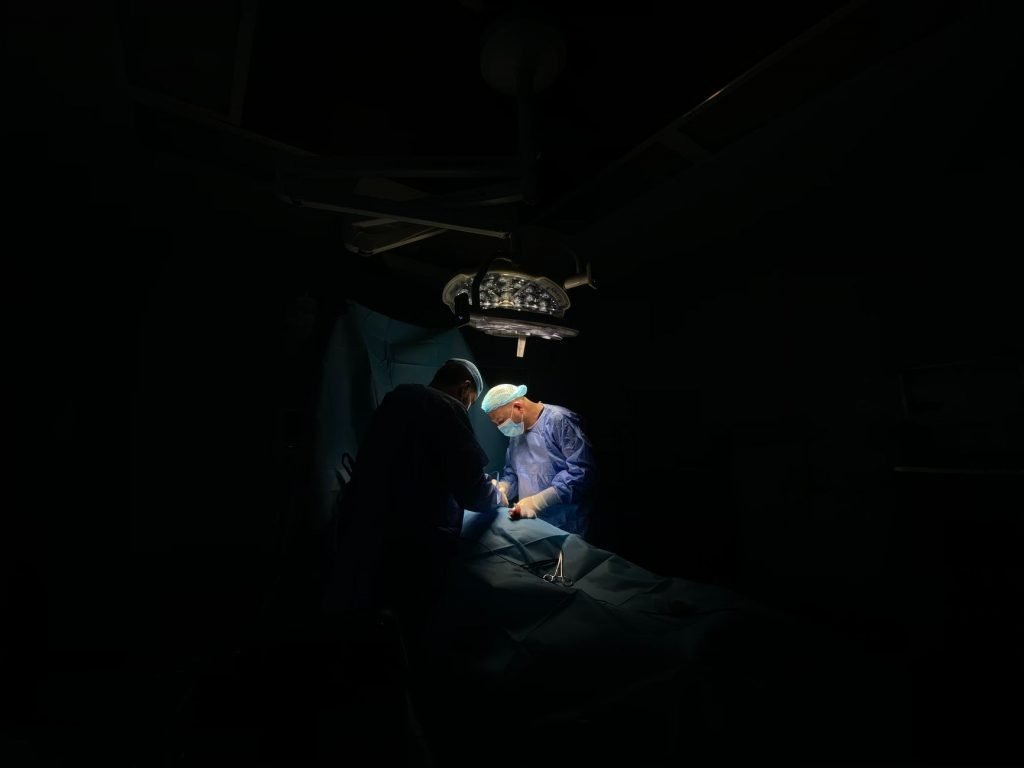 Image of Surgeons during Surgery