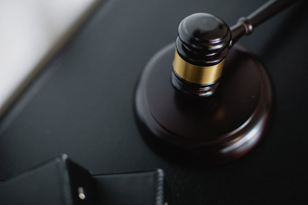Image of Close-up Photo of a Wooden Gavel