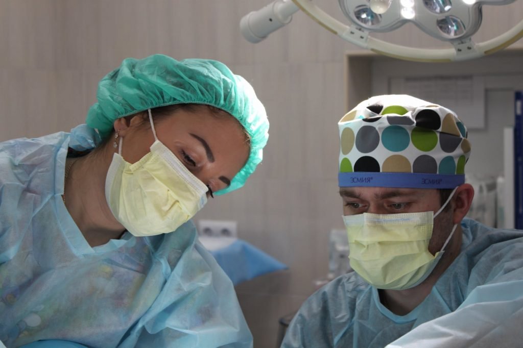 Image of Surgeons performing surgery