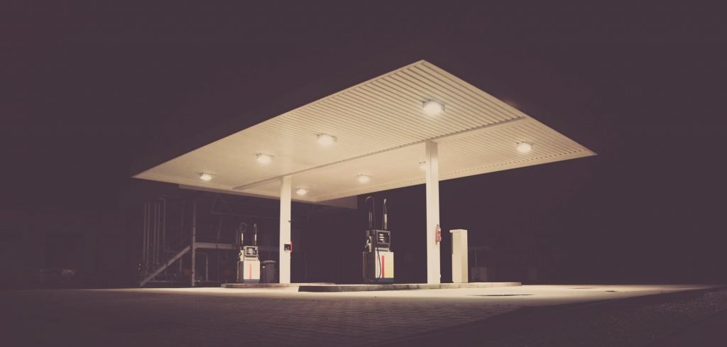 Image of gas station