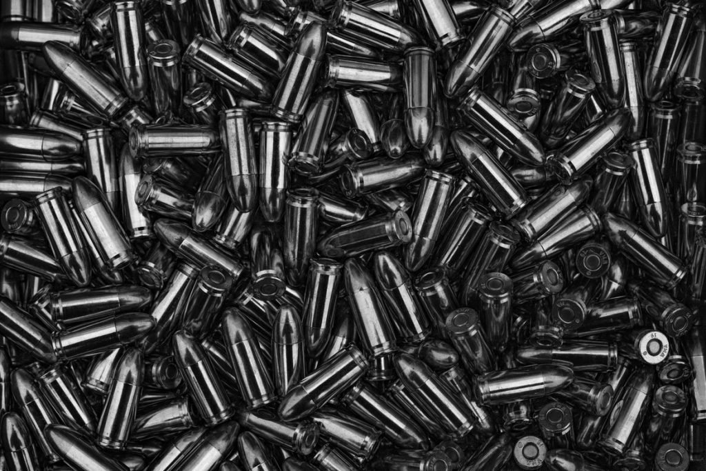 Image of 9mm Ammunition (black/white)