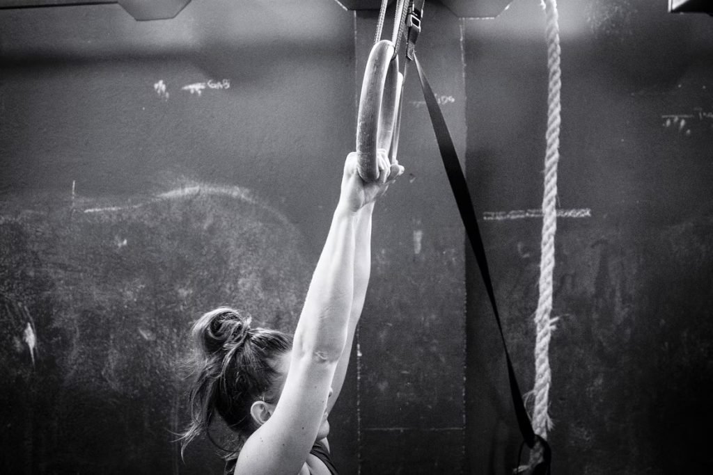 Image of Crossfit girl.