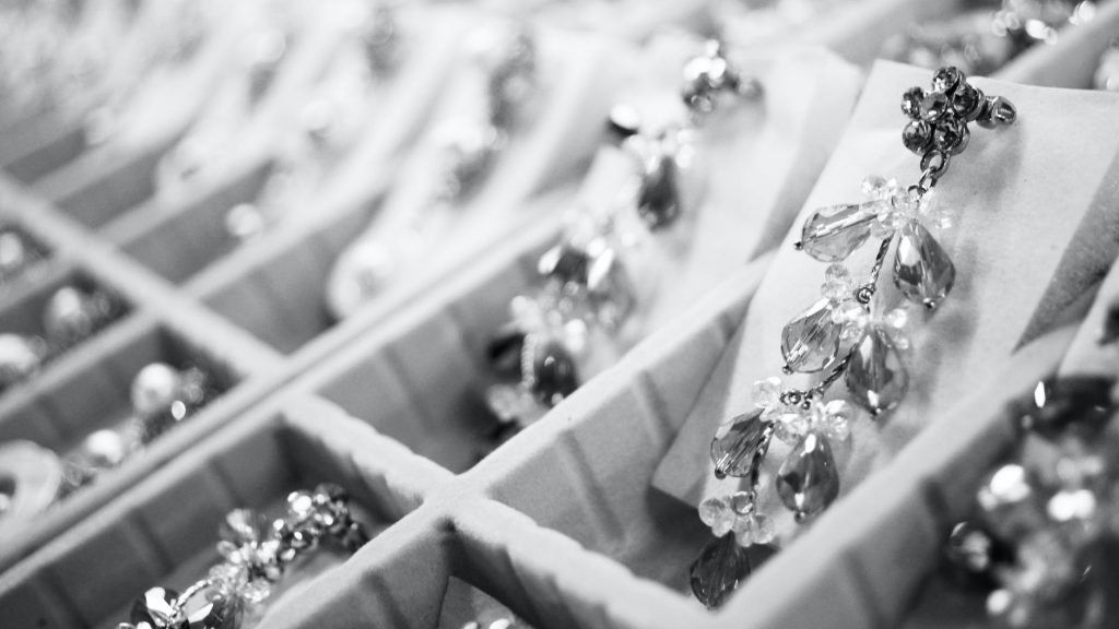 Image of Silver-colored Earring Lot