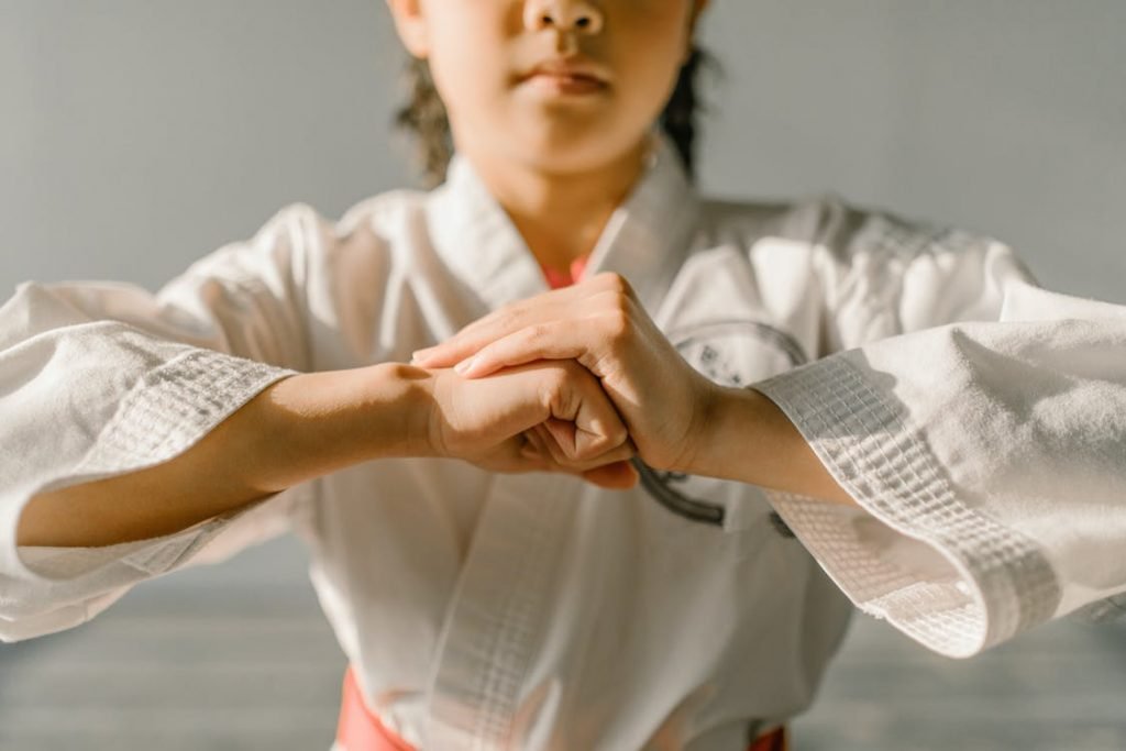 Image of A Girl Wearing White Long Sleeve Shirt