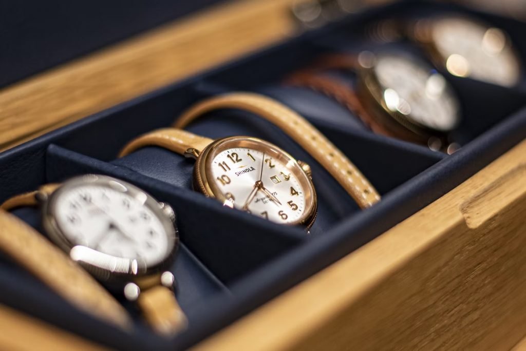 Image of Shinola watch.